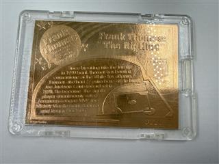 PROMINT The Gold Card Collector Series Frank Thomas MLB Collectible